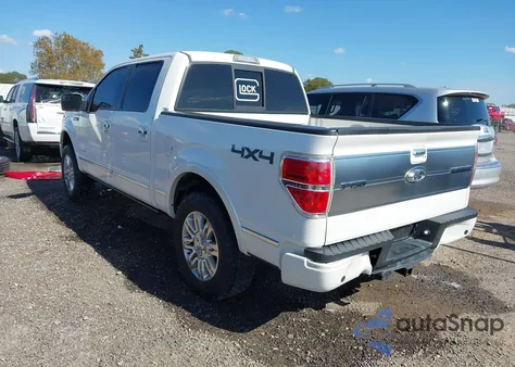 2013 Ford F-150 Platinum z USA, uszkodzony, nr VIN 1FTFW1ETXDFD23038